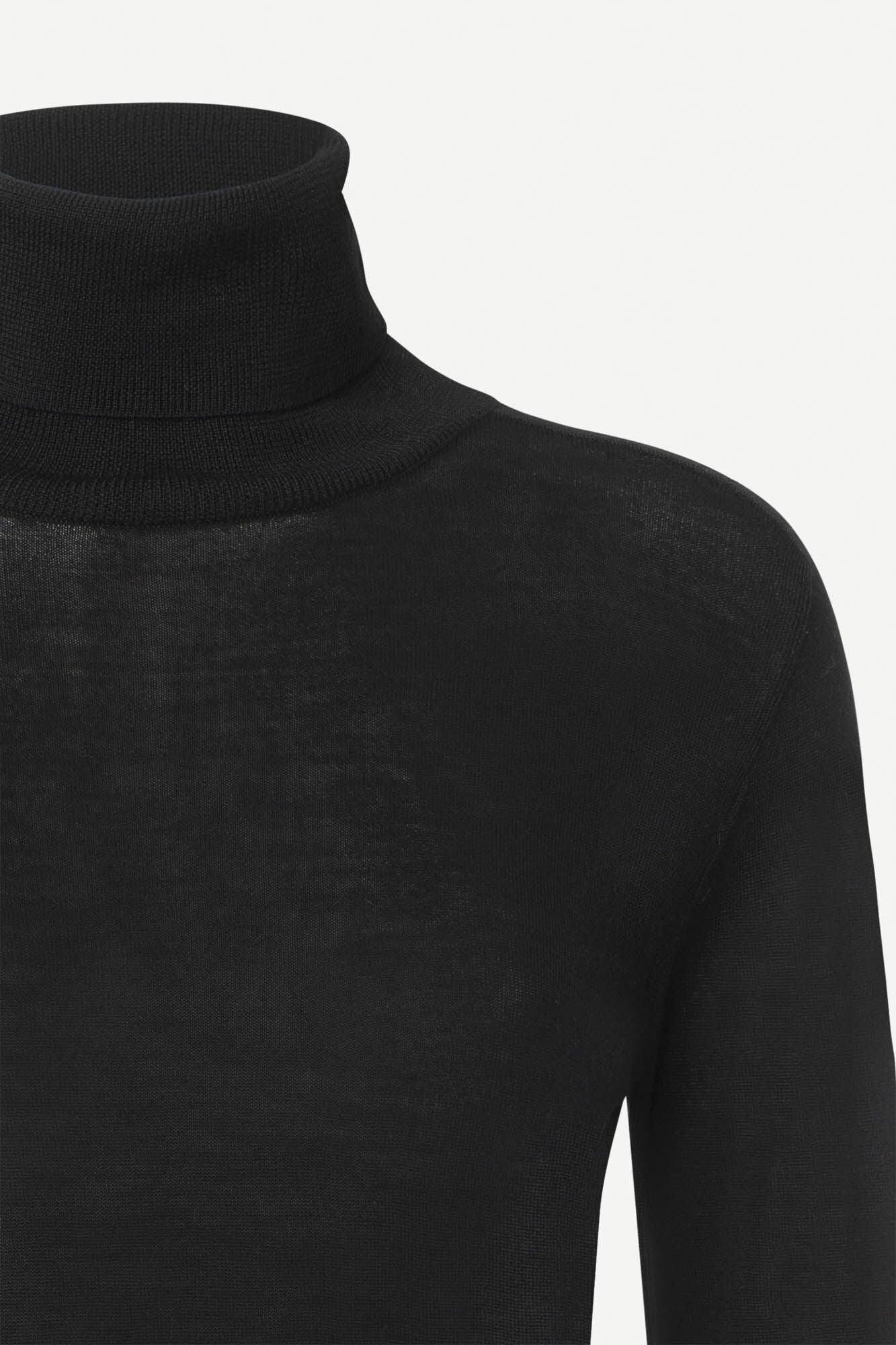 Jennifer Turtleneck Black - No22 Damplassen