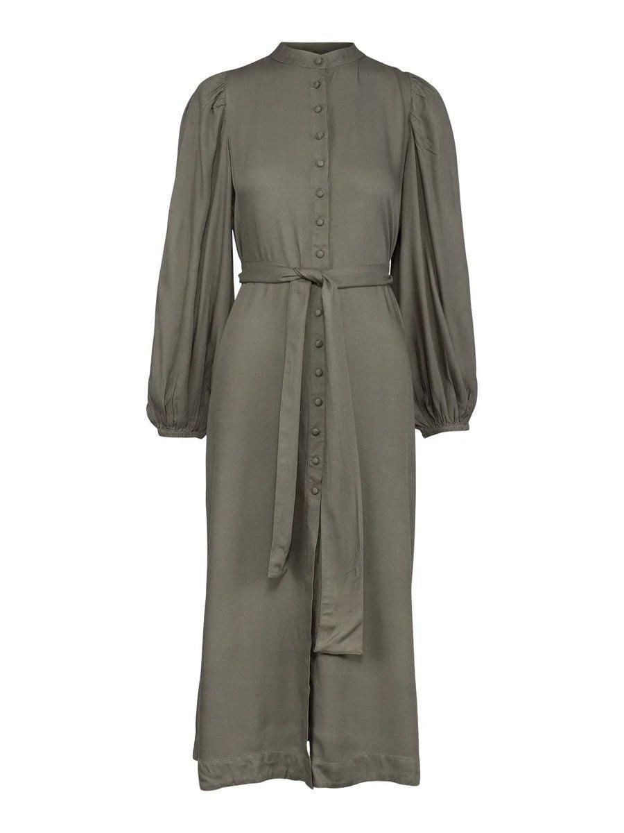 Josefine Vero Dress Green - No22 Damplassen