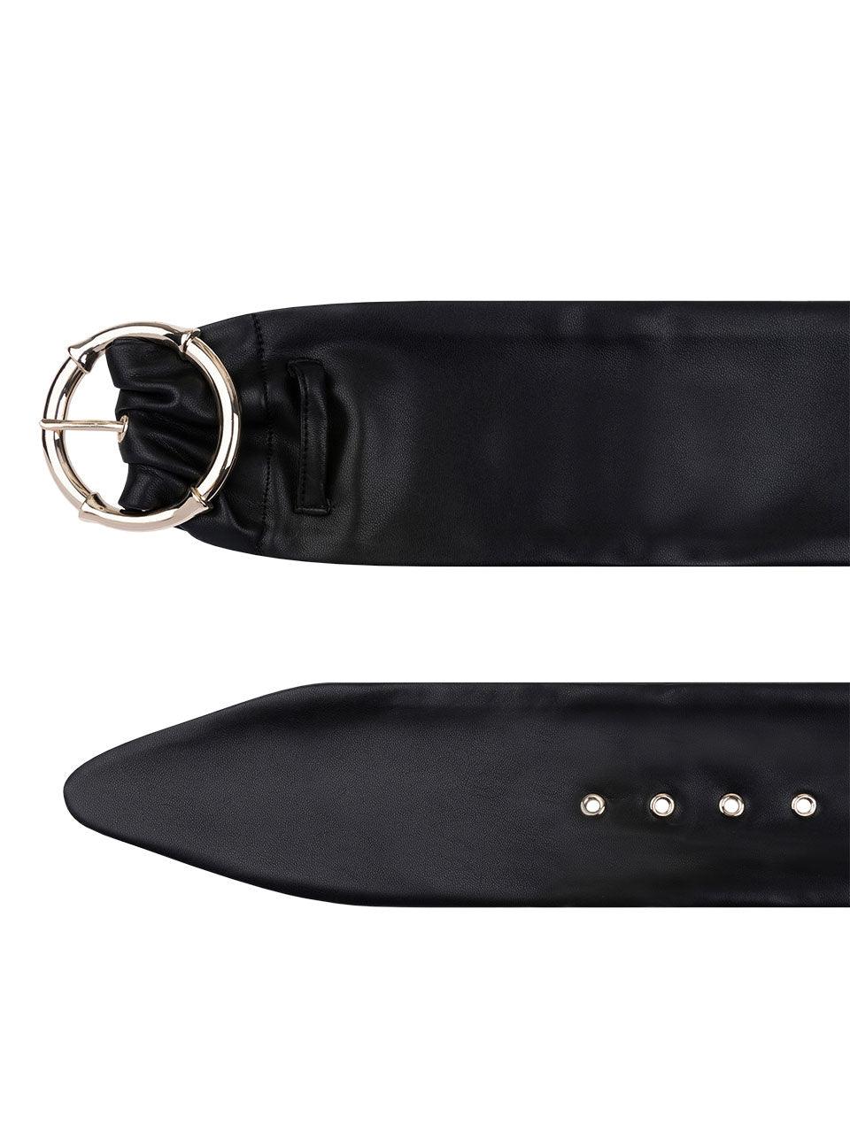 Juhl Faux Leather Belt Raven - No22 Damplassen