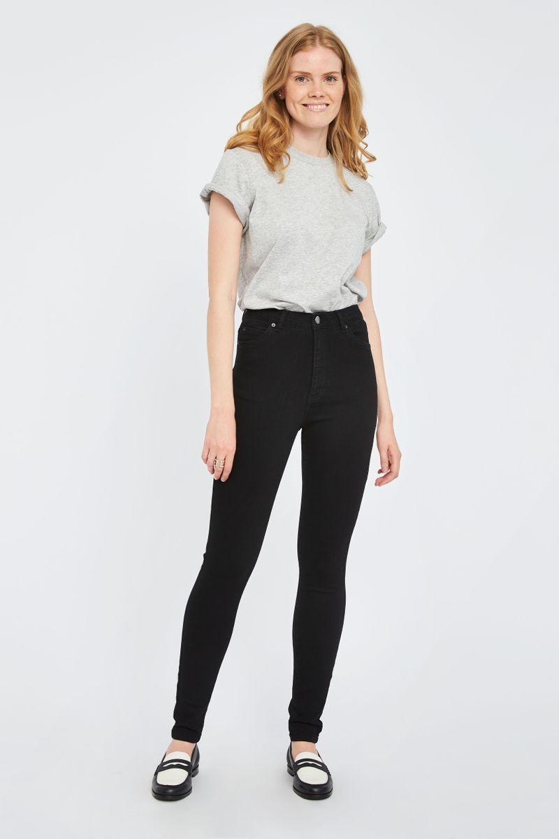 Kate High Jeans Black - No22 Damplassen