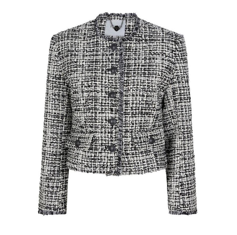 Kern Tweed Jacket Black/White - No22 Damplassen