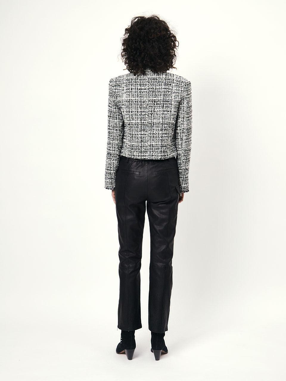 Kern Tweed Jacket Black/White - No22 Damplassen