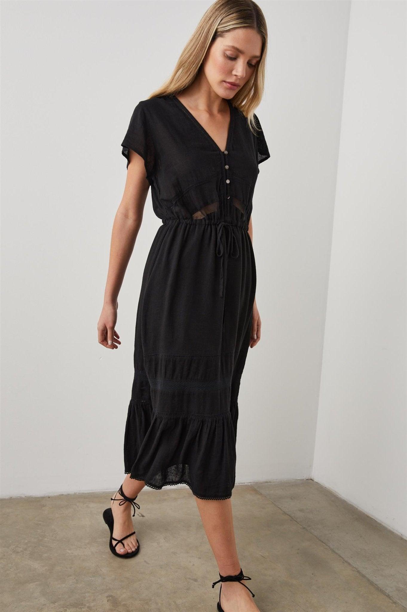 Rails - Kiki Dress Black Lace Detail - No22 Damplassen