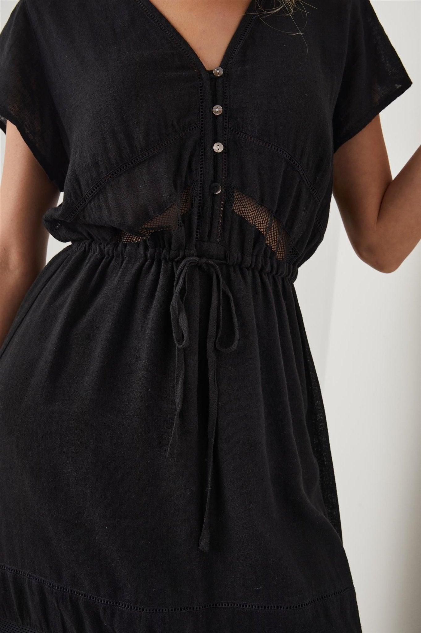 Rails - Kiki Dress Black Lace Detail - No22 Damplassen