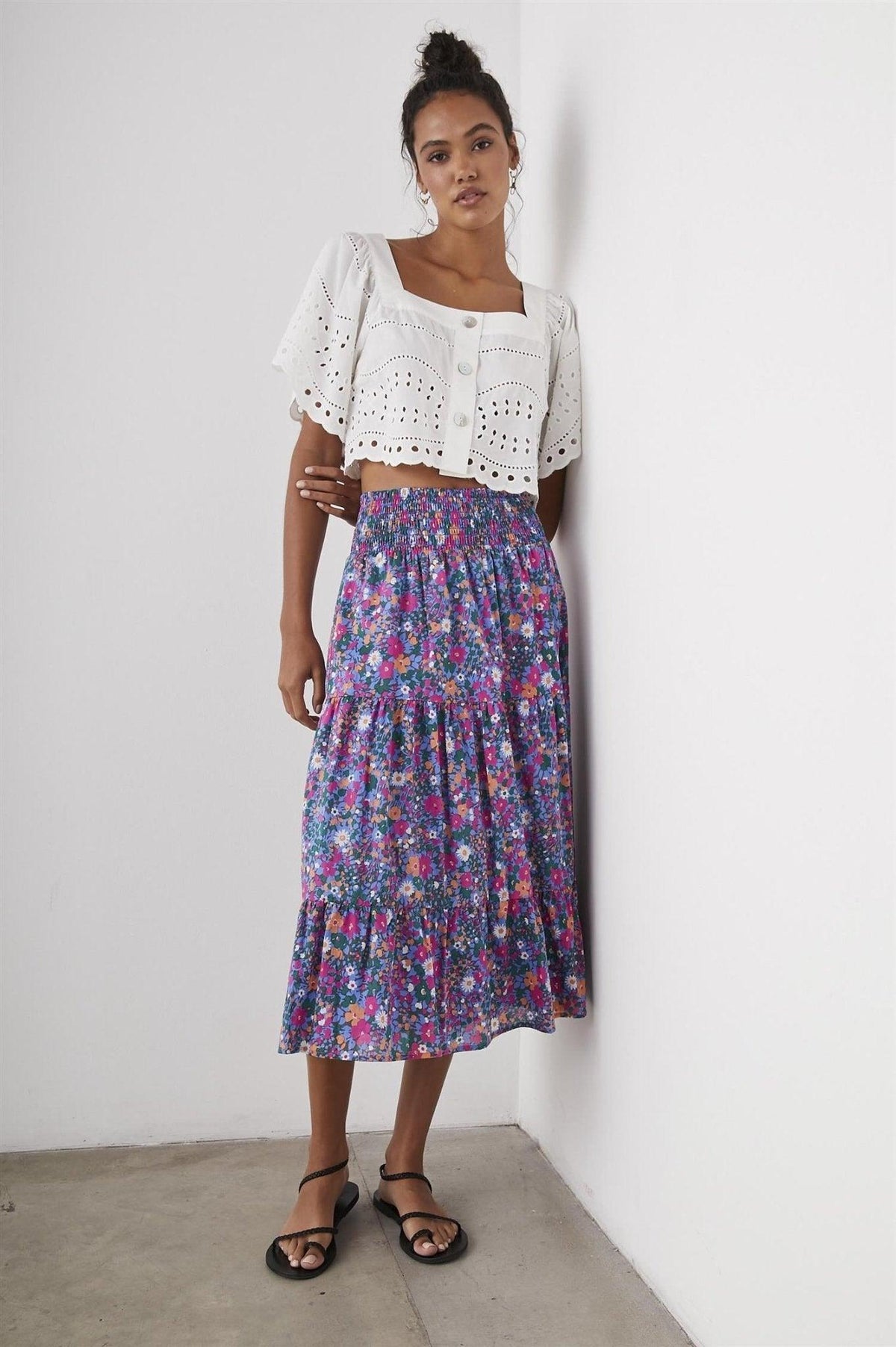 Rails - Kit White Eyelet Embroidery - No22 Damplassen