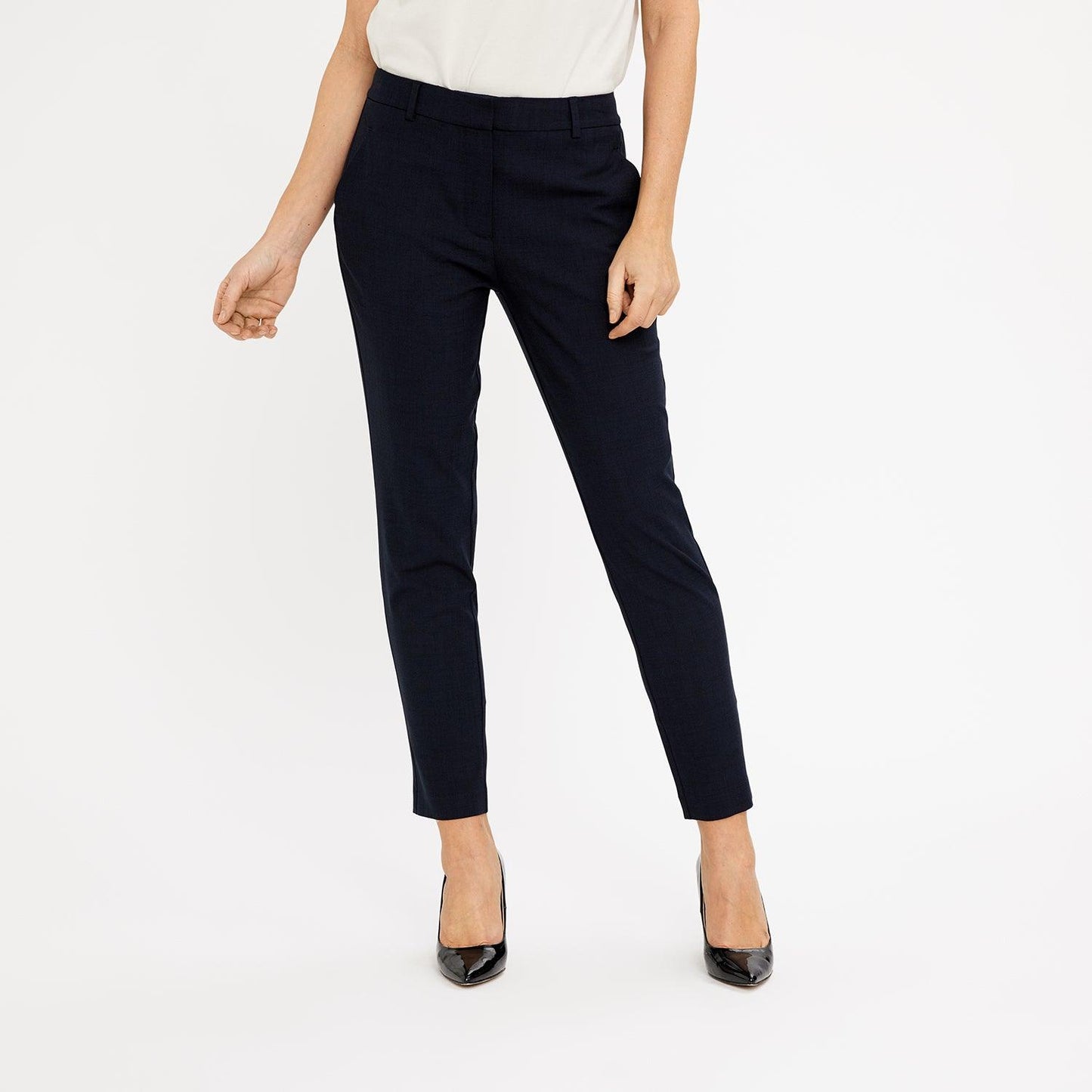 Kylie Crop Midnight Navy - No22 Damplassen