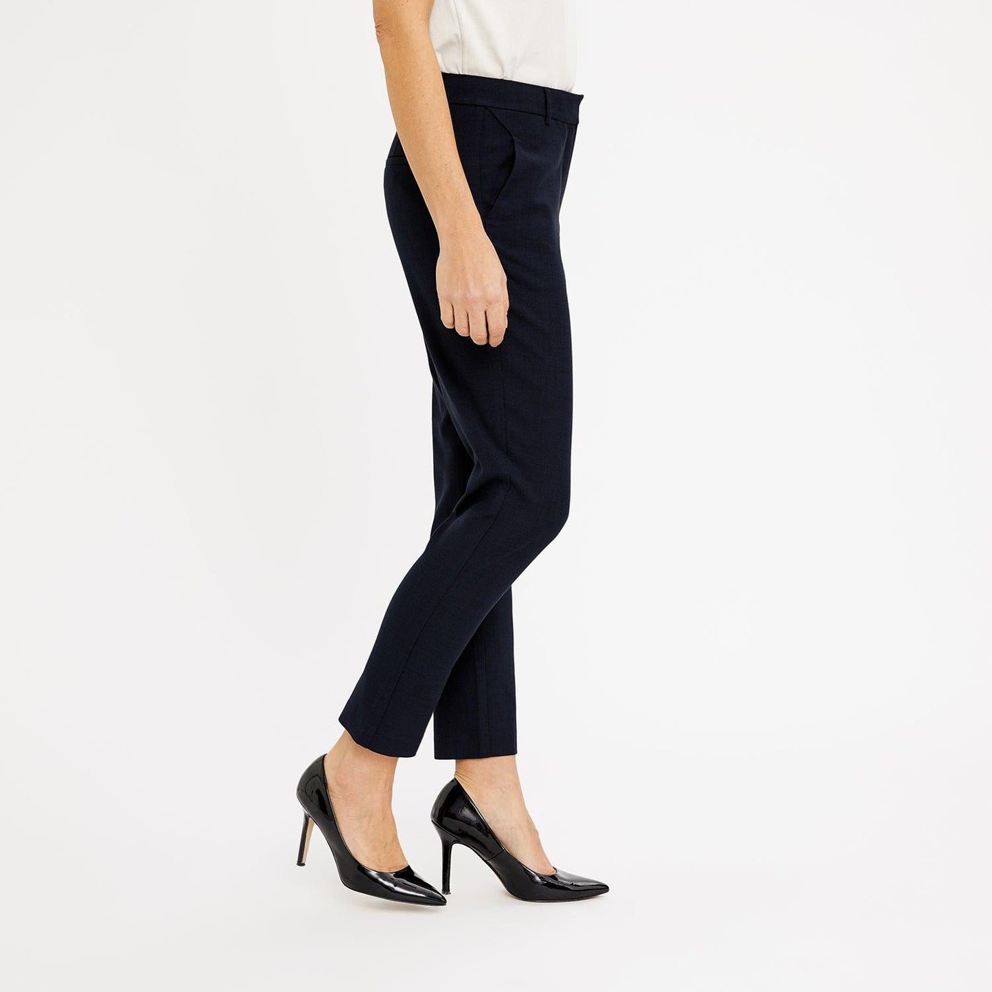 Kylie Crop Midnight Navy - No22 Damplassen