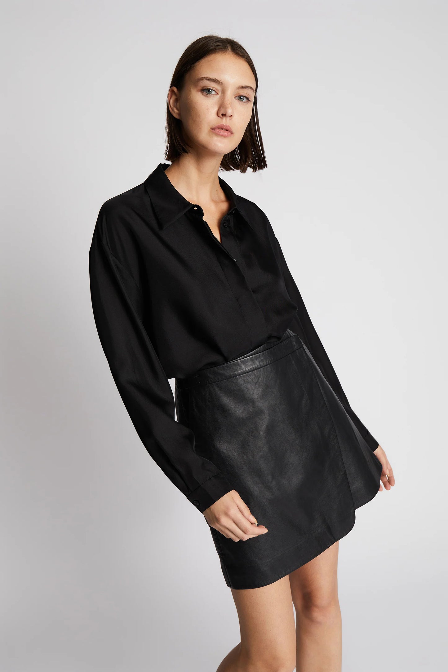 Lalalu Blouse Black - No22 Damplassen