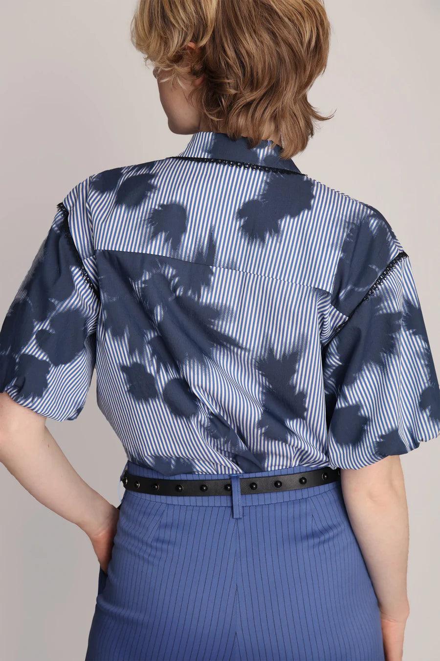 Lindsey Top Blue - No22 Damplassen