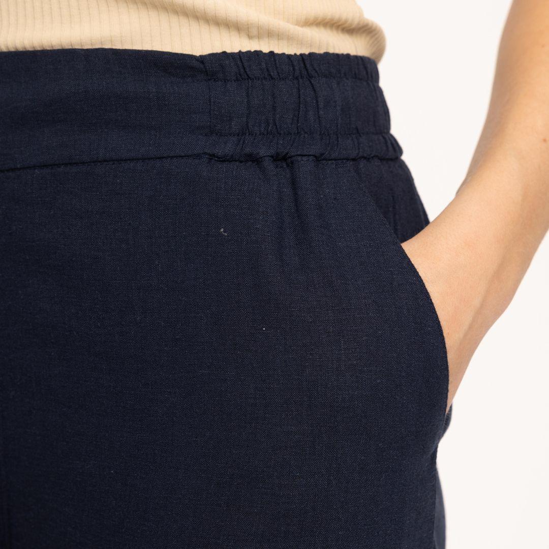 Linea Pants Navy - No22 Damplassen