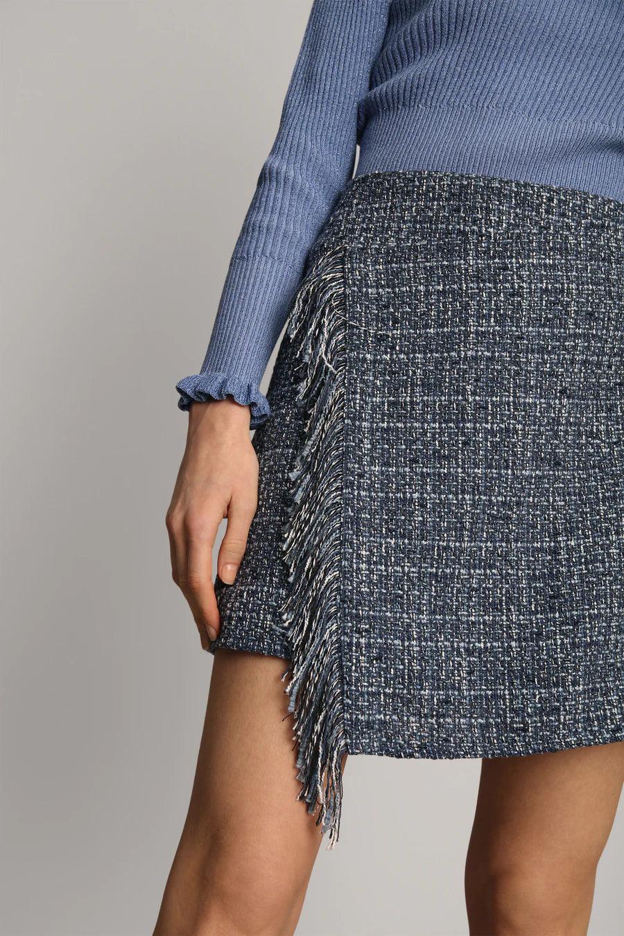 Lorient Skirt Indigo - No22 Damplassen