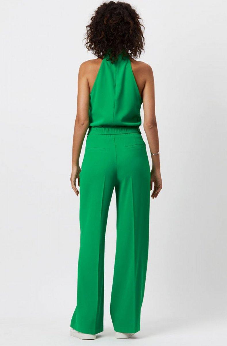 Luca Wide Leg Pants Ultra Green - No22 Damplassen