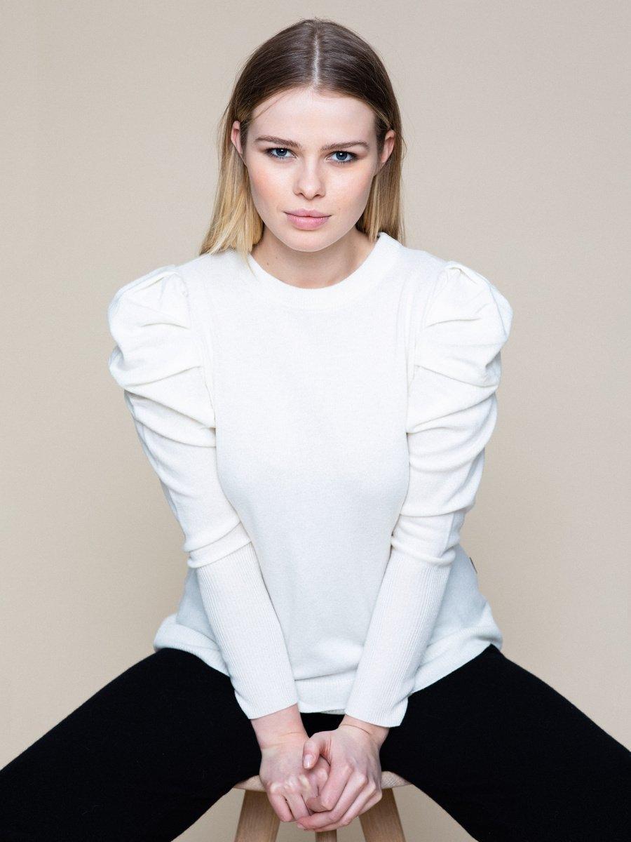 ella&il - Luna Wool Sweater Cream - No22 Damplassen