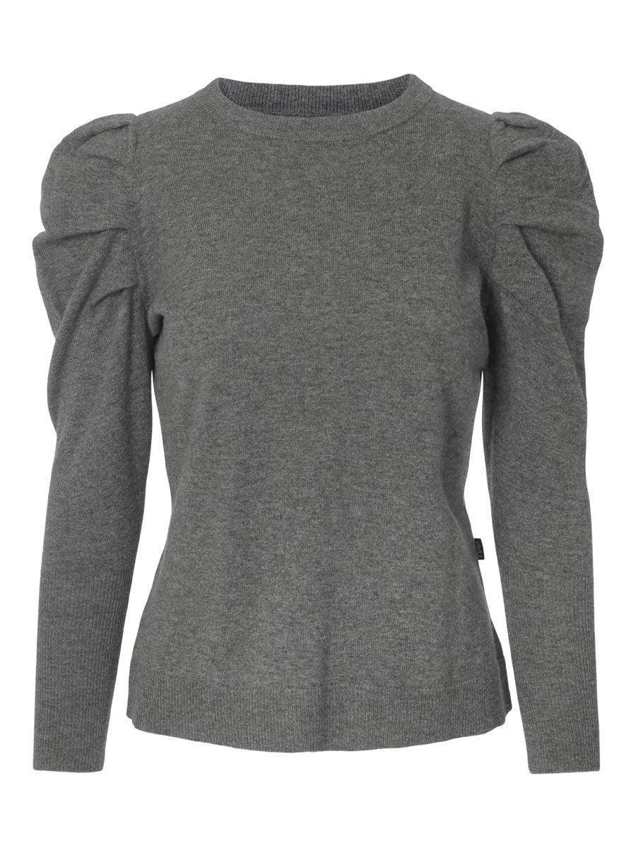 Luna Wool Sweater Grey Melange - No22 Damplassen