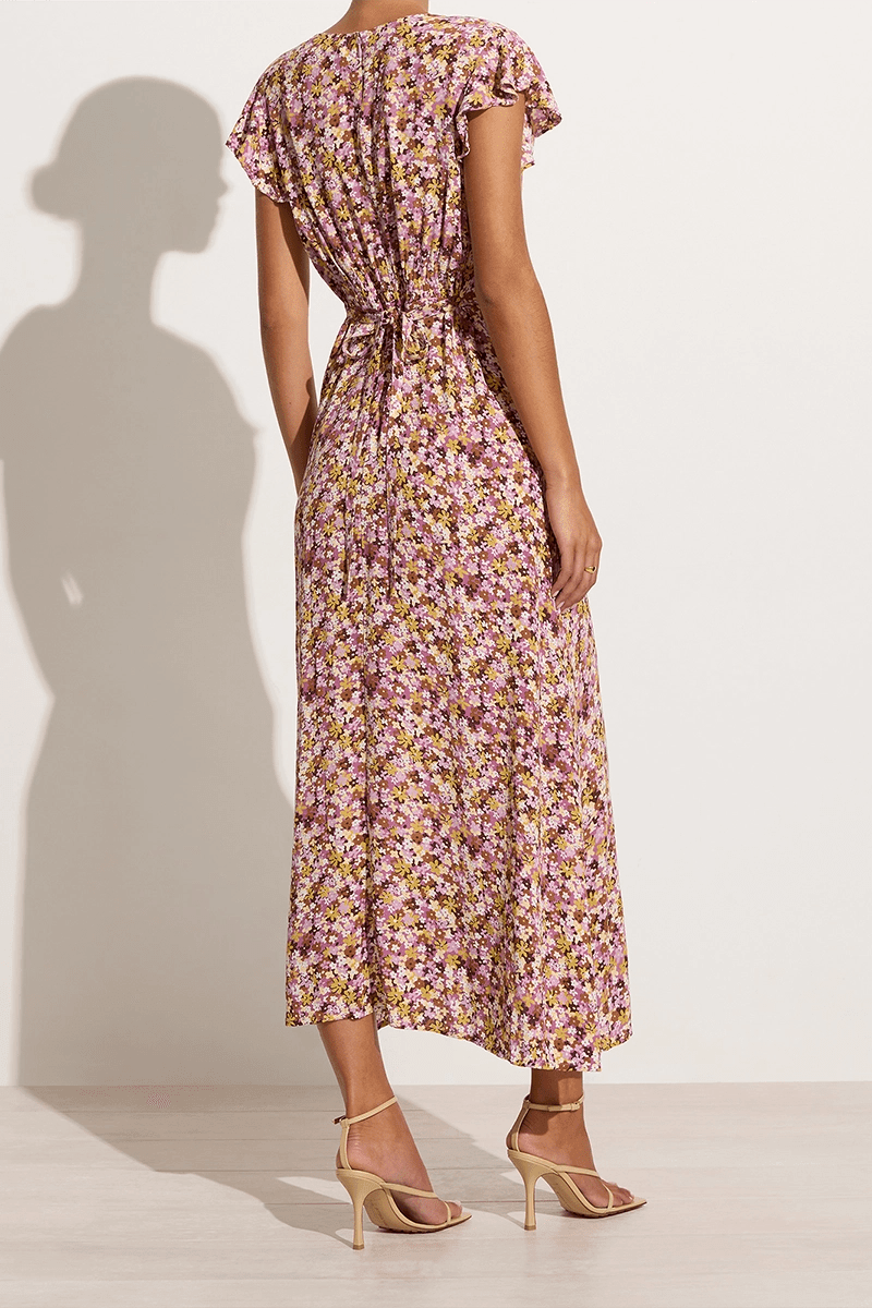 Magdelena Midi Dress Cala Nika Floral - No22 Damplassen