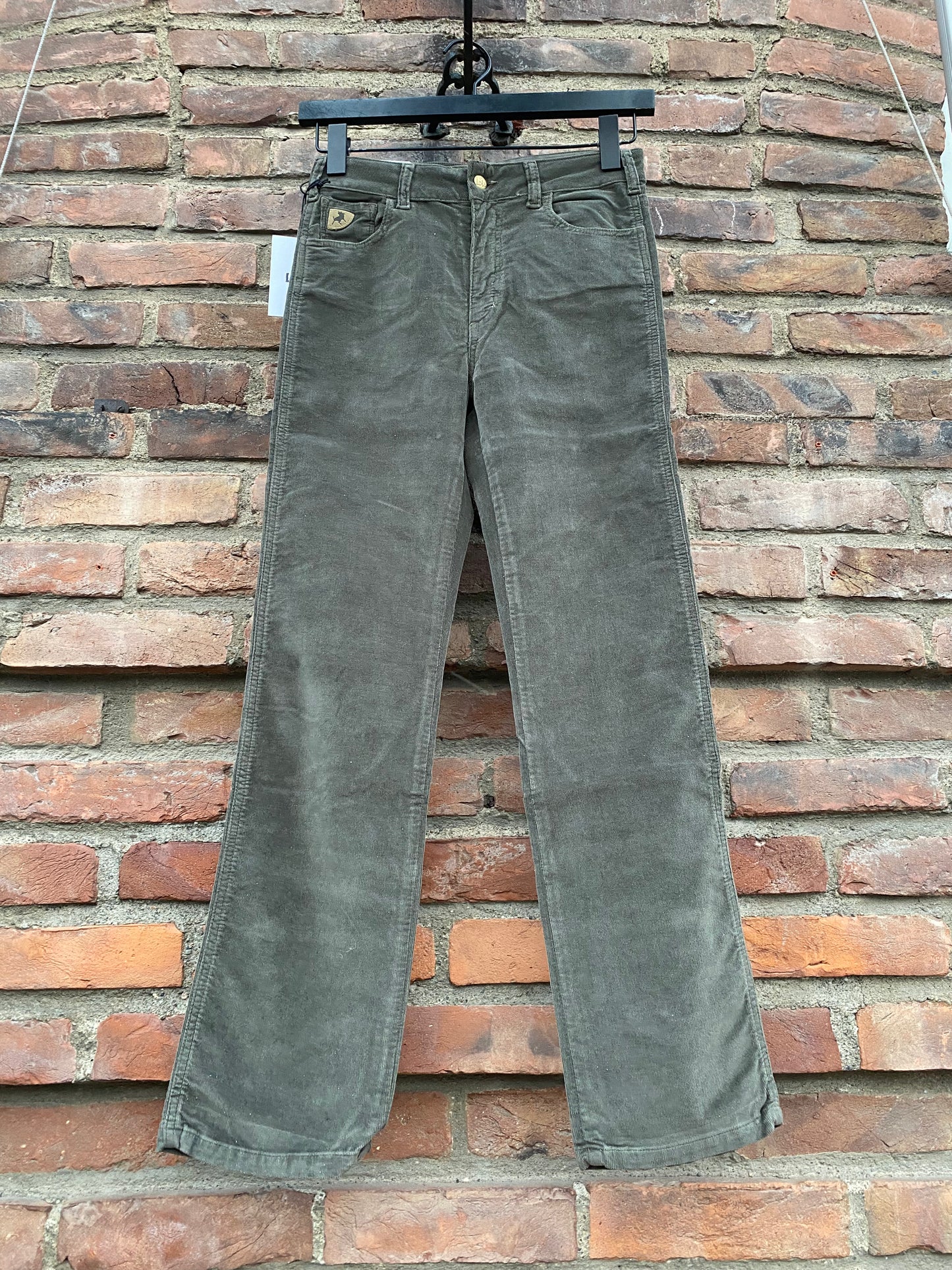 Malena Shiny Micro Military Olive - No22 Damplassen
