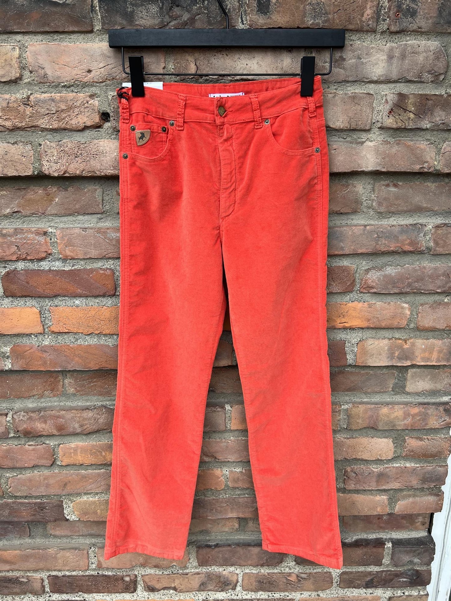 Lois Jeans - Malena Velvet Winter Seventies Orange - No22 Damplassen