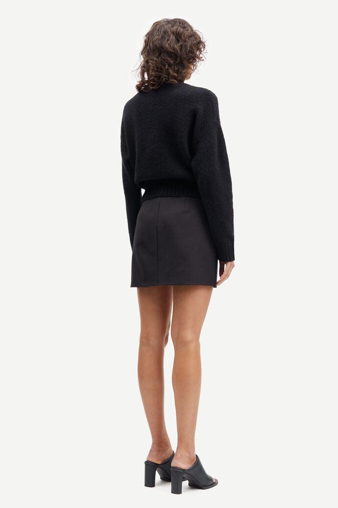 Mandie Mock Neck Black - No22 Damplassen