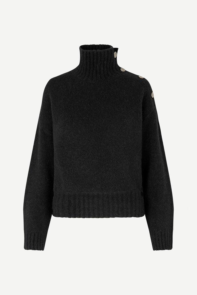 Mandie Mock Neck Black - No22 Damplassen