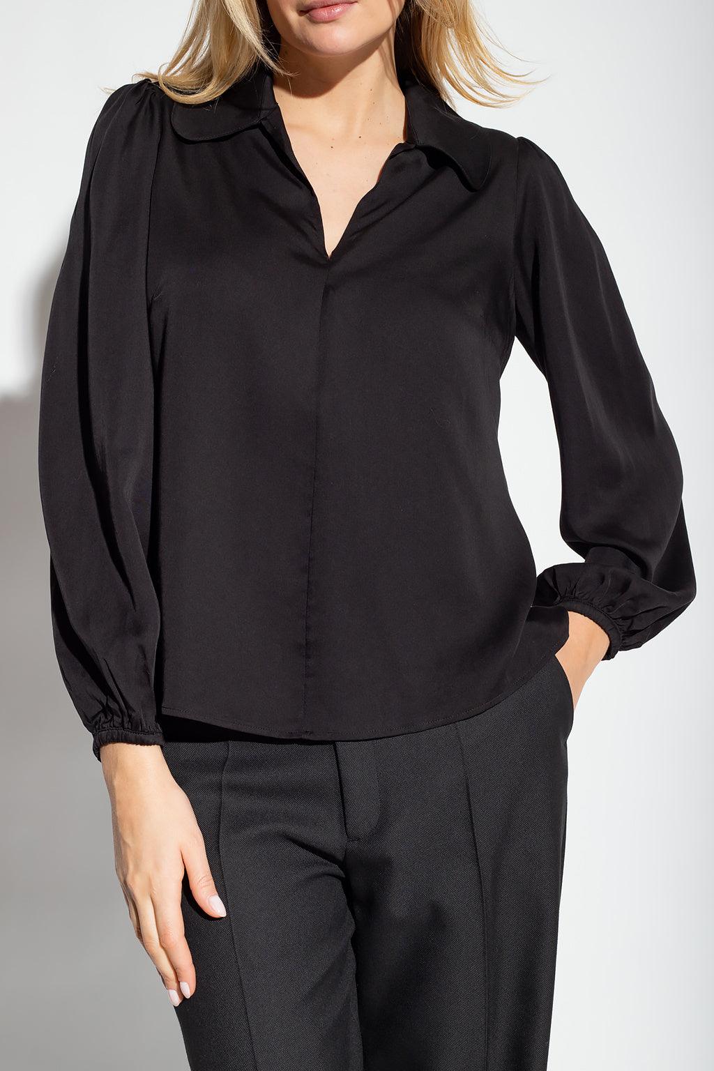 Margot Blouse Black - No22 Damplassen