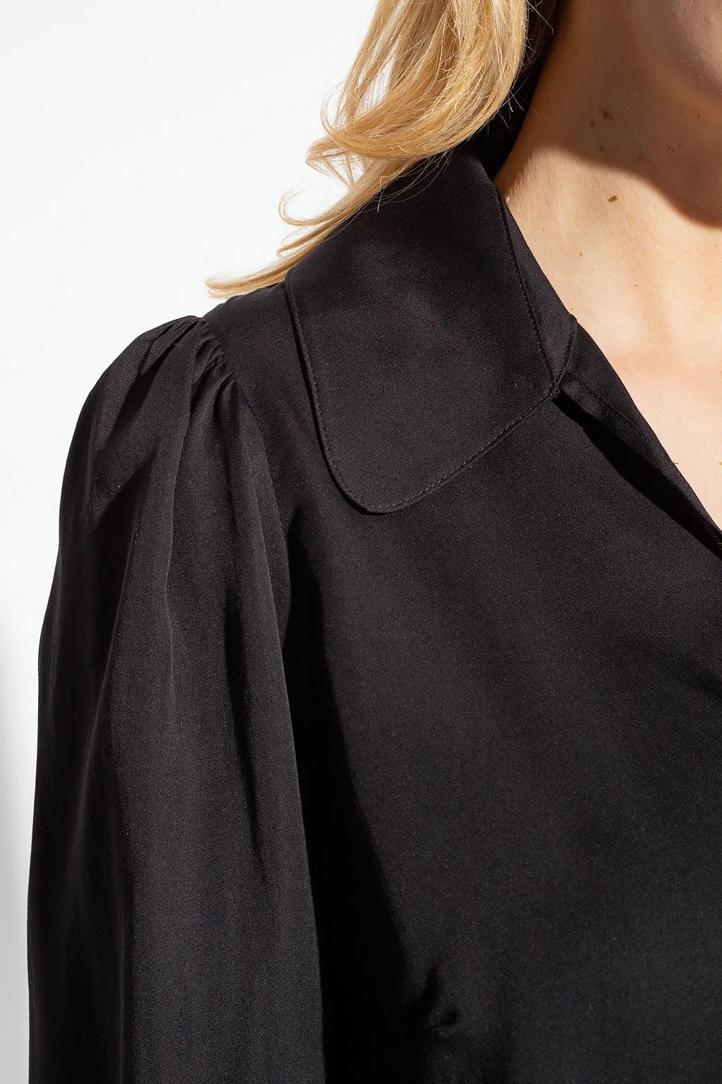 Margot Blouse Black - No22 Damplassen