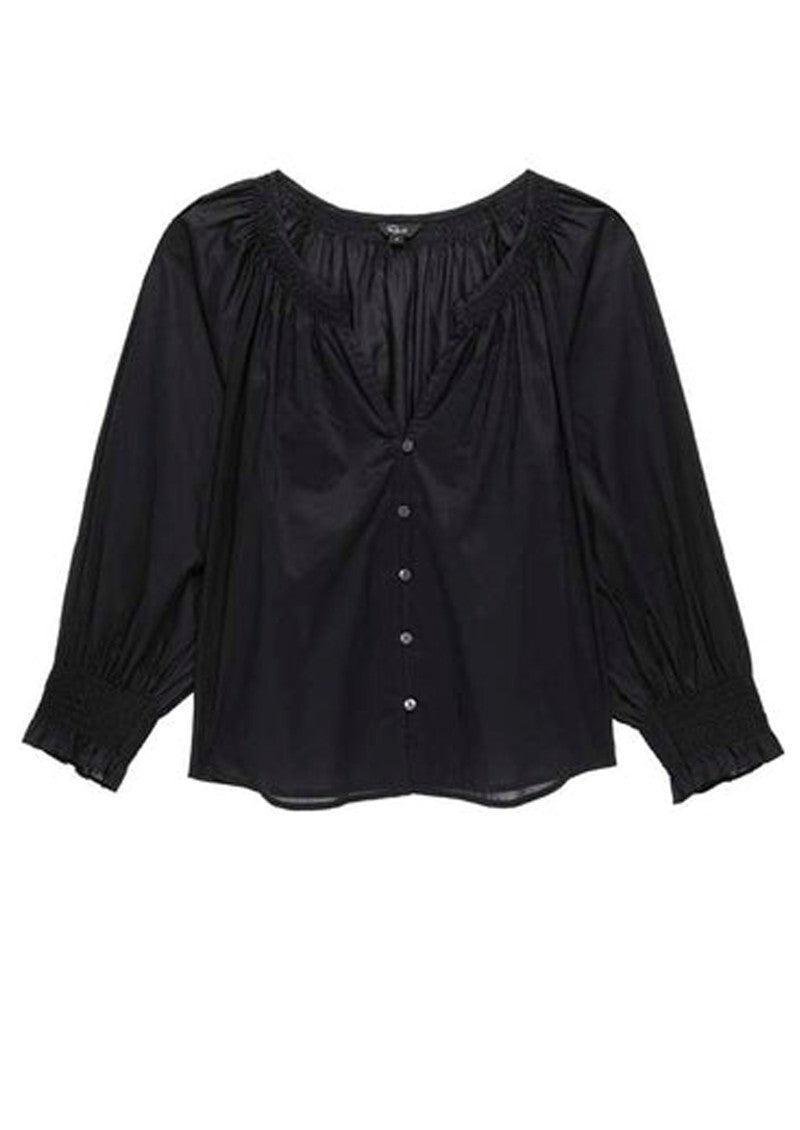 Mariah Shirt True Black - No22 Damplassen