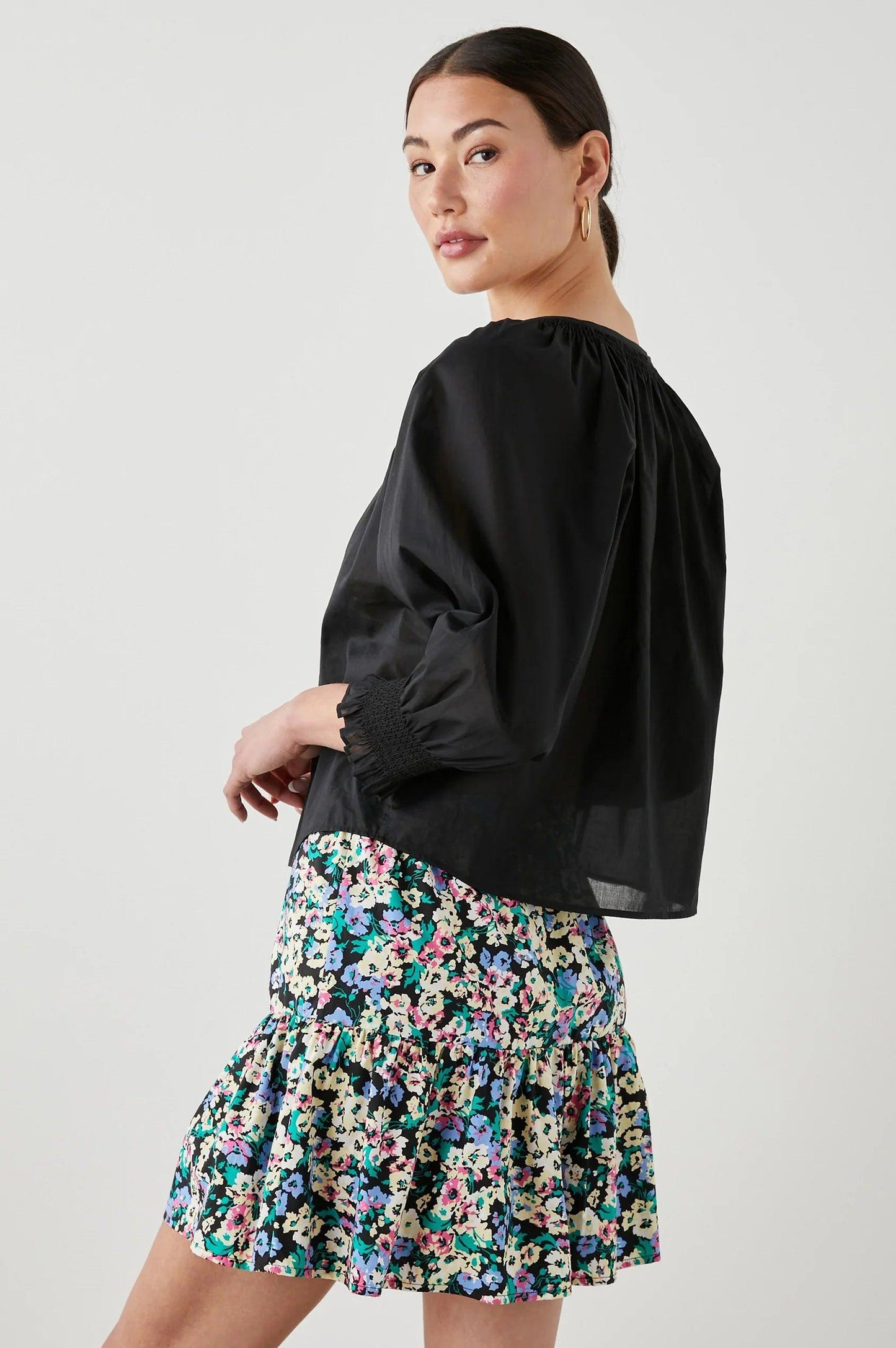 Mariah Shirt True Black - No22 Damplassen