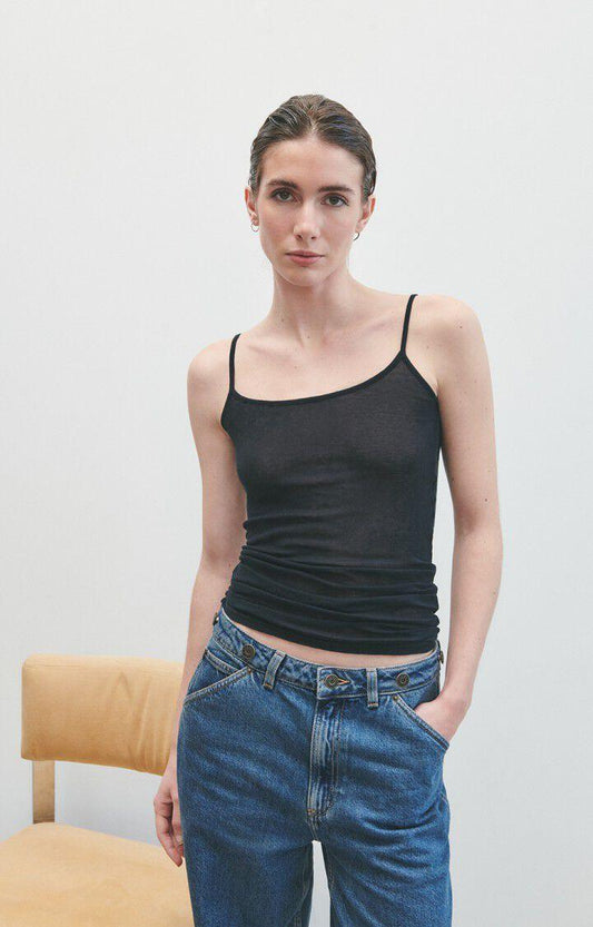 Massachusetts Tank Top Black - No22 Damplassen