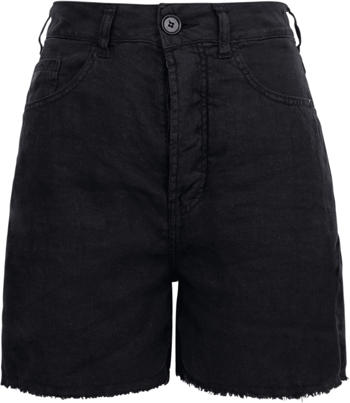 Maya Shorts Linen Black - No22 Damplassen