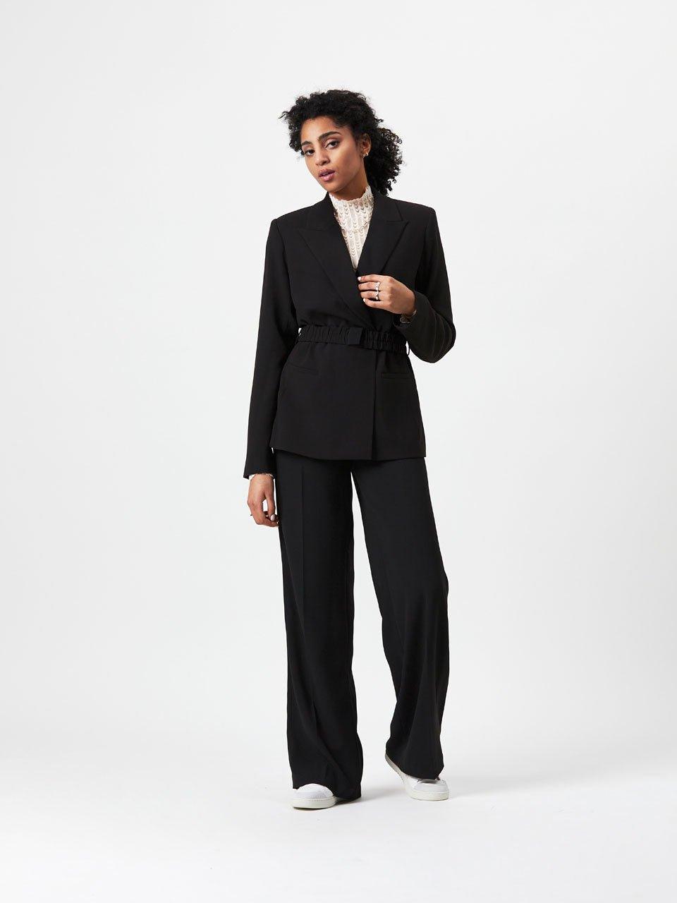Memoire Shouderpad Blazer Raven - No22 Damplassen