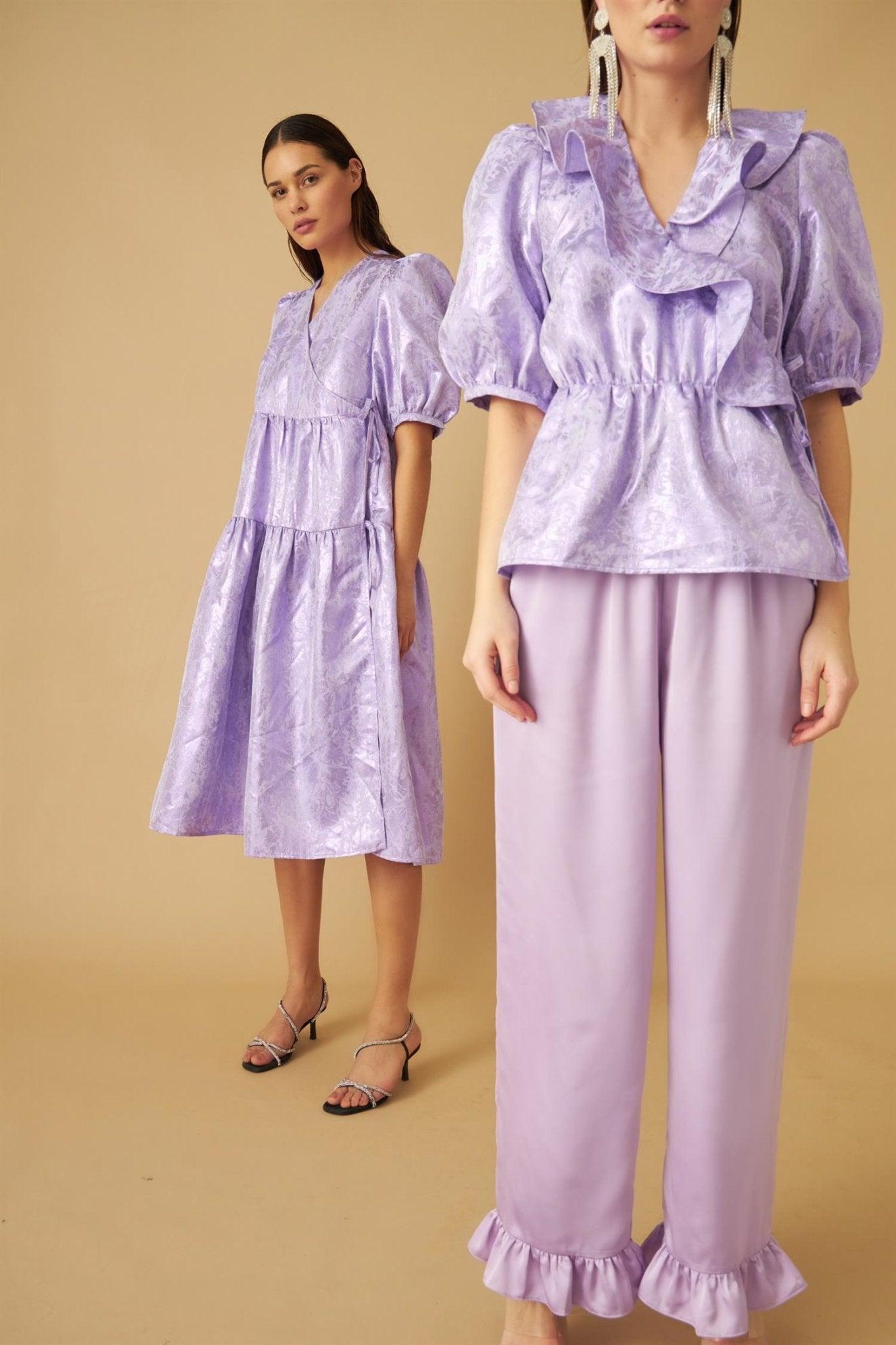 Cras - Mika Blouse Dahlia Purple - No22 Damplassen