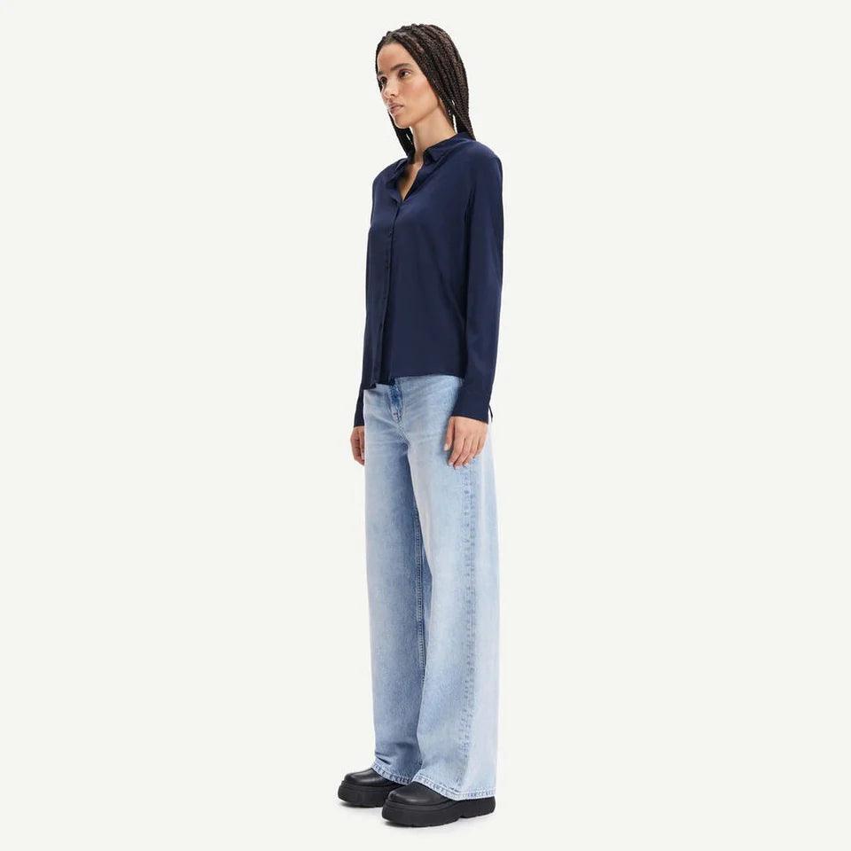 Milly Shirt Dark Sapphire - No22 Damplassen