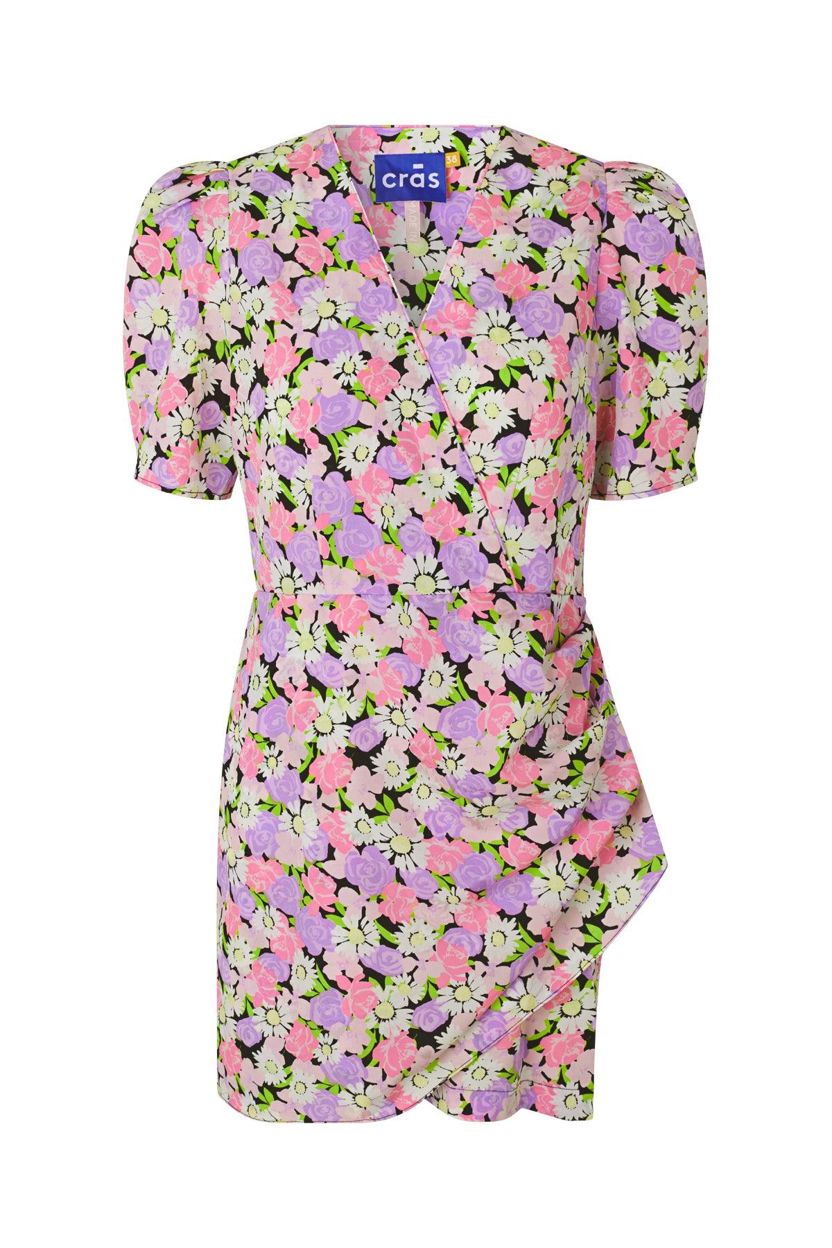Blomstrete kjole fra Cras. Minty Dress Daisy Floral