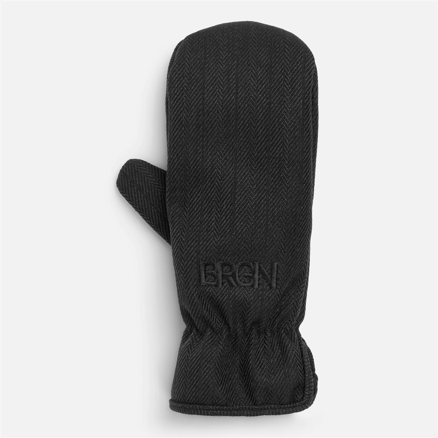 Mittens Black Tweed - No22 Damplassen