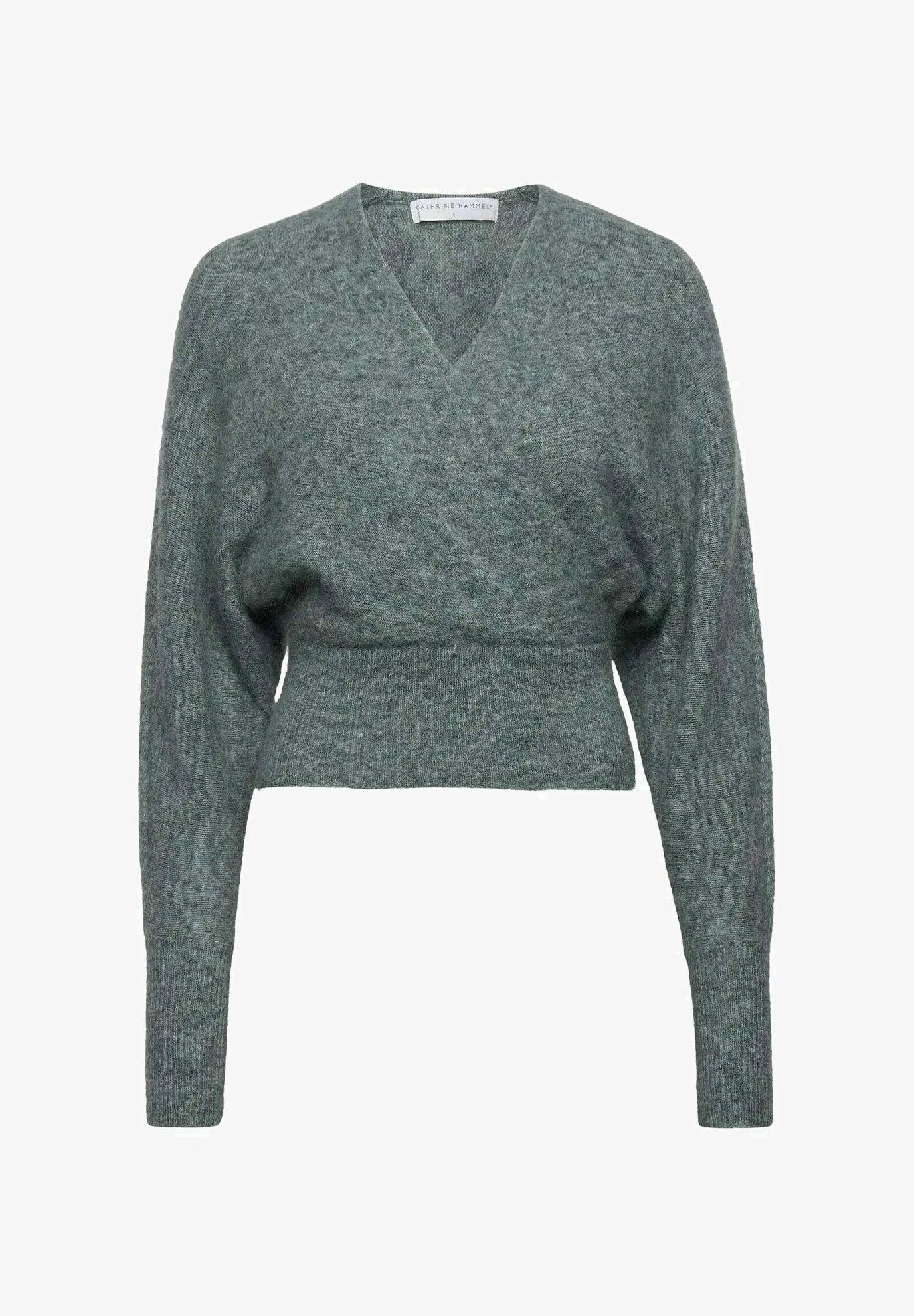 Mohair Petit Cardigan Light Seaweed - No22 Damplassen