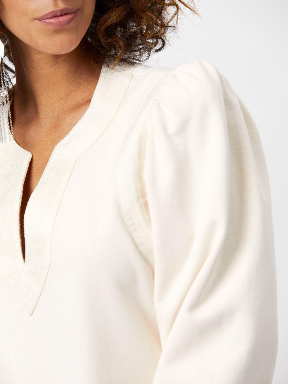 Dante6 - Munda Fancy Sweater Butter Cream - No22 Damplassen