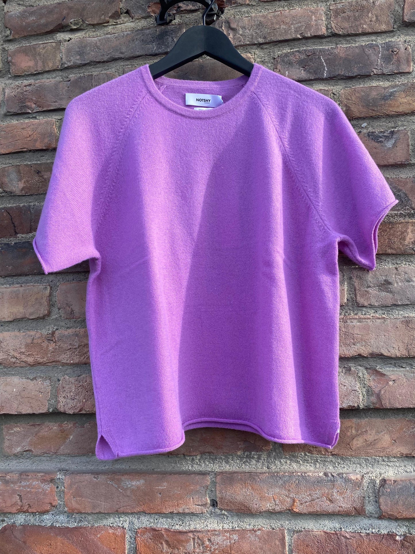 Muno Cashmere Tee Glycine - No22 Damplassen