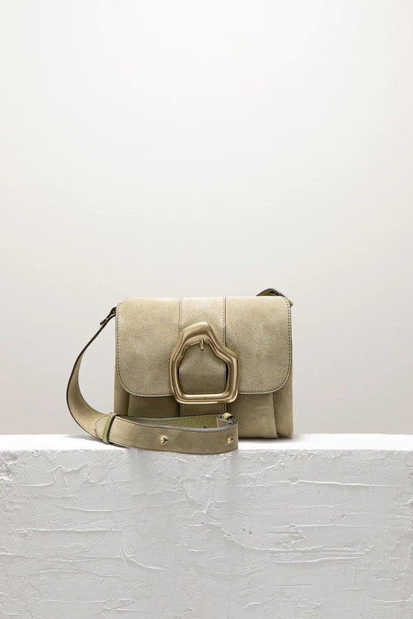 CALAJADE - Nami Mini Lichen Green Suede - No22 Damplassen