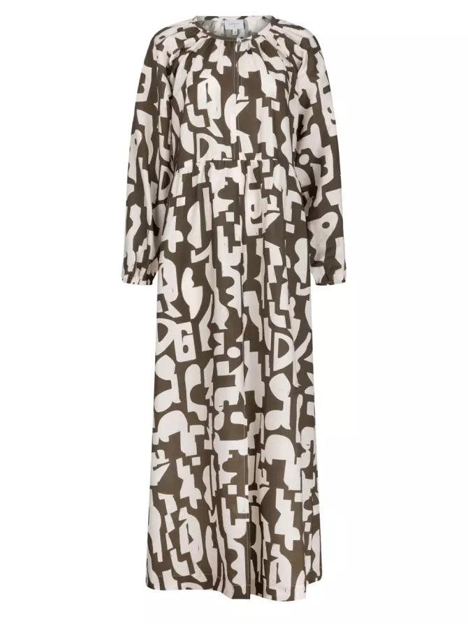 Nirimi Printed Maxi Dress Jungle Leaf - No22 Damplassen