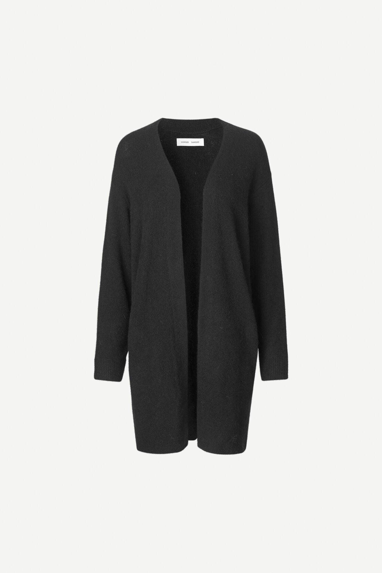 SAMSØE SAMSØE - Nor Cardigan Black - No22 Damplassen