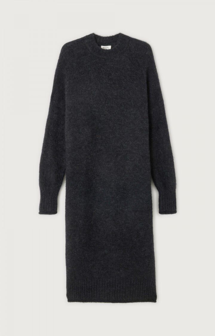 Nuny Dress Charcoal Melange - No22 Damplassen