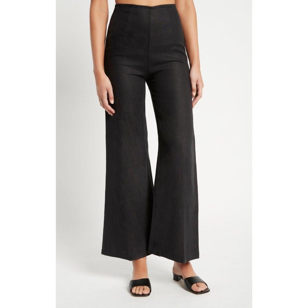 Faithfull the Brand - Ottavio Pants Plain Black - No22 Damplassen