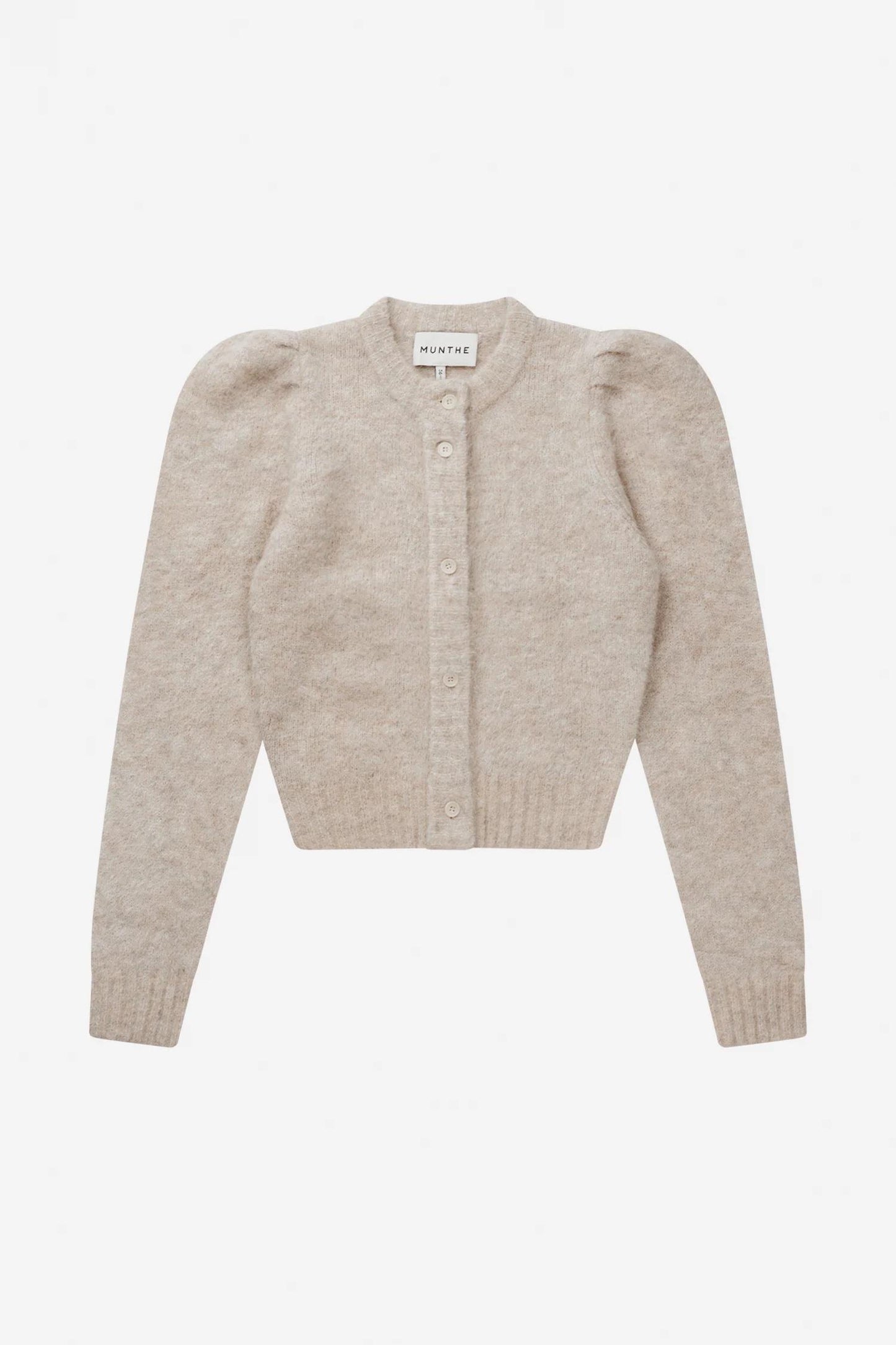 Ovilla Cardigan Creme - No22 Damplassen