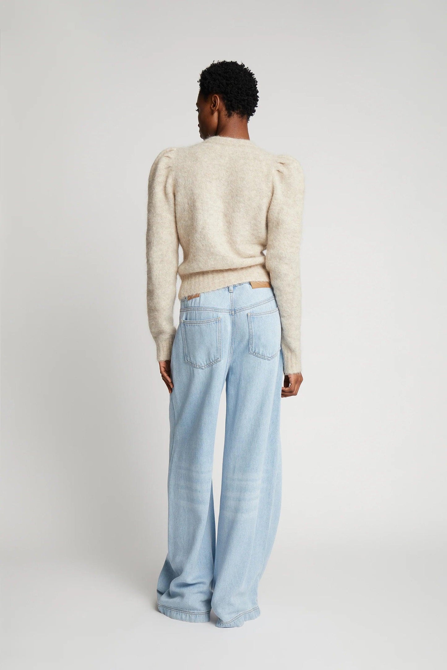 Ovilla Cardigan Creme - No22 Damplassen