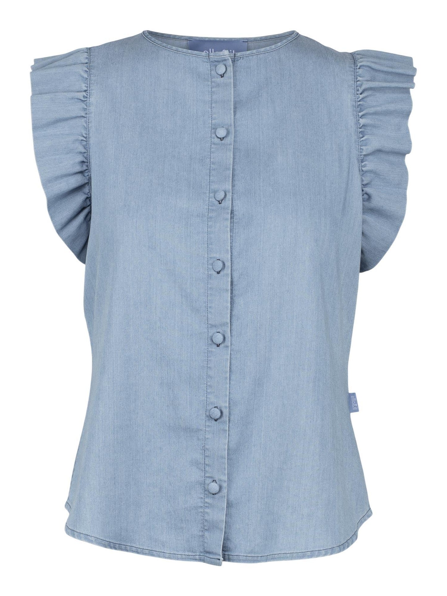ella&il - Pauline Denim Shirt Blue Denim - No22 Damplassen