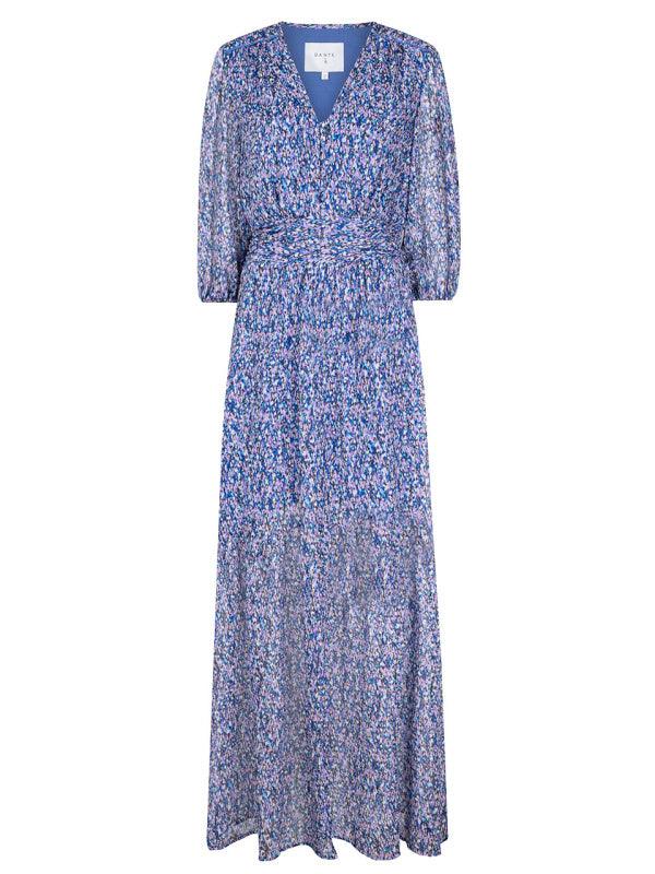 Peony Maxi Print Dress Multicolour - No22 Damplassen