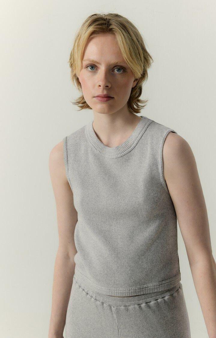 Piwik Tank Top Heather Grey - No22 Damplassen
