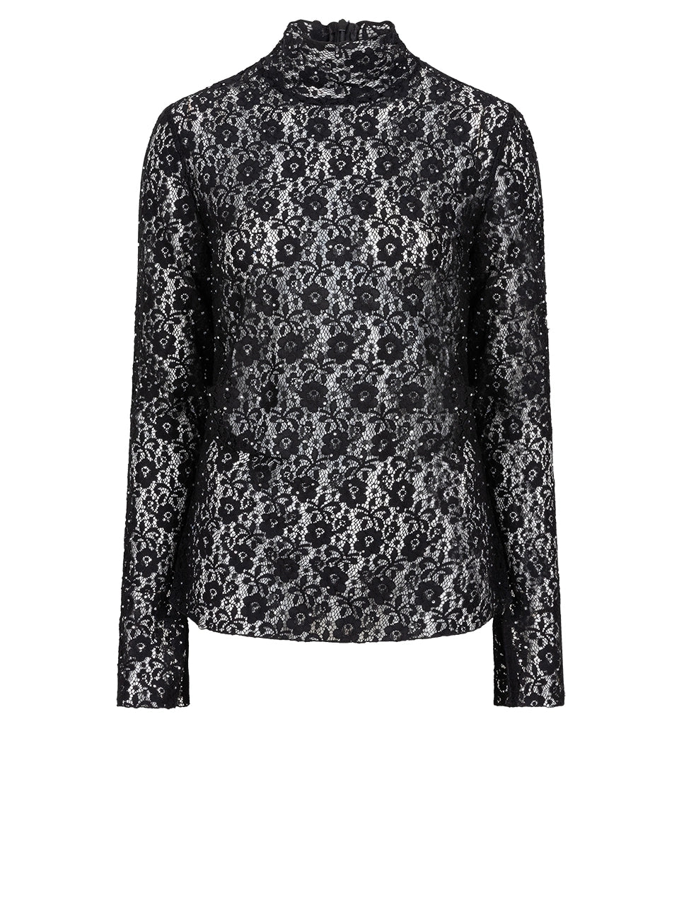Prebble Lace Top Raven - No22 Damplassen