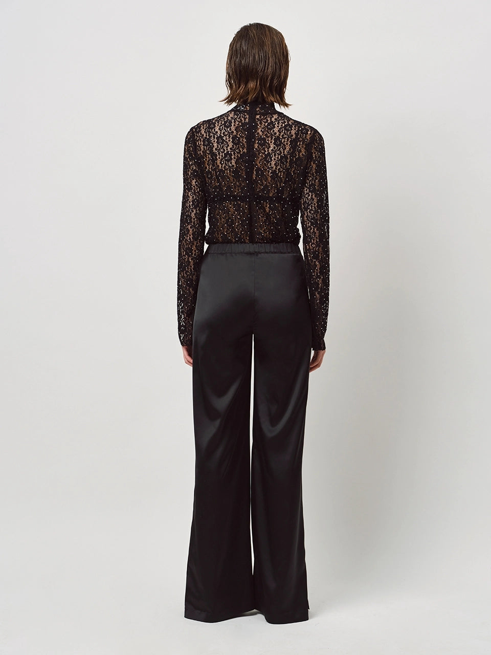 Prebble Lace Top Raven - No22 Damplassen