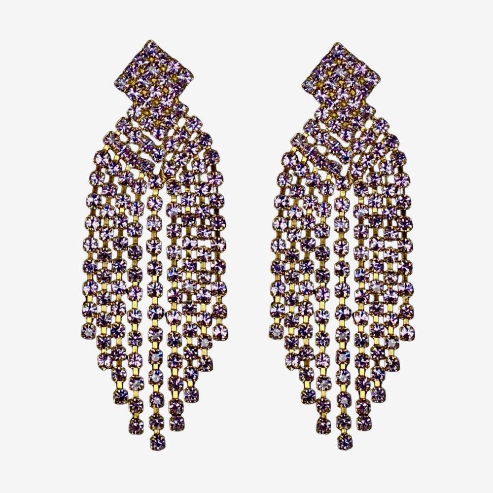 Caprice - Priscilla Earrings Lilac - No22 Damplassen
